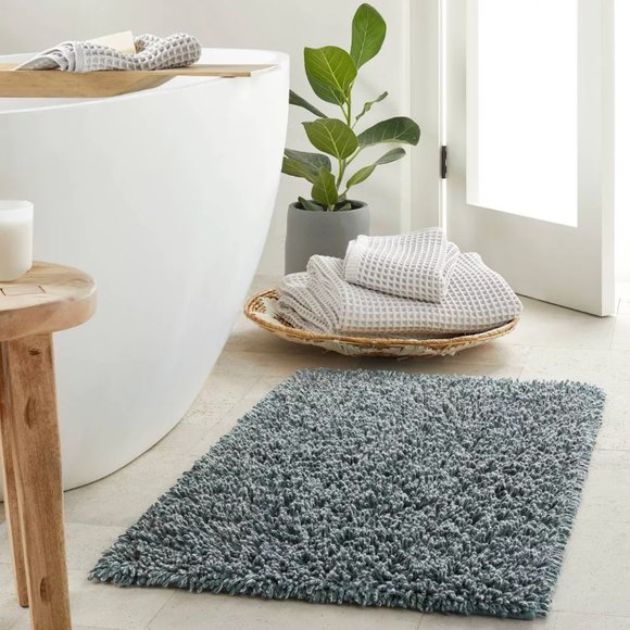 Mélange Looped Bath Rug - Casaluna™ - Picture 1 of 10